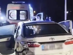 Gaziantep’te çarpışan 2 otomobil takla attı: 1 ölü, 3 ağır yaralı