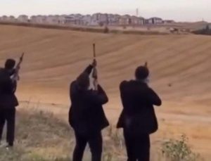 Gelin alma töreni silahlı şova dönüştü! Gözaltına alındılar