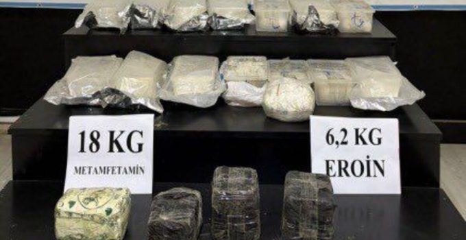 Hakkari’de 26 kilo 529 gram uyuşturucu ele geçirildi