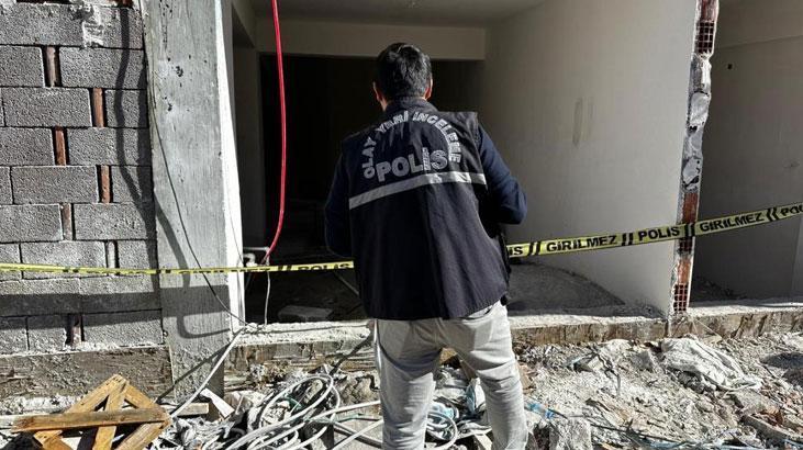 İnşaat halindeki binanın 4. katından düşen kişi öldü