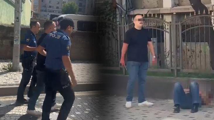 İş insanını bıçaklayarak öldürdü, başında bekledi! Dehşete düşüren anlar kamerada