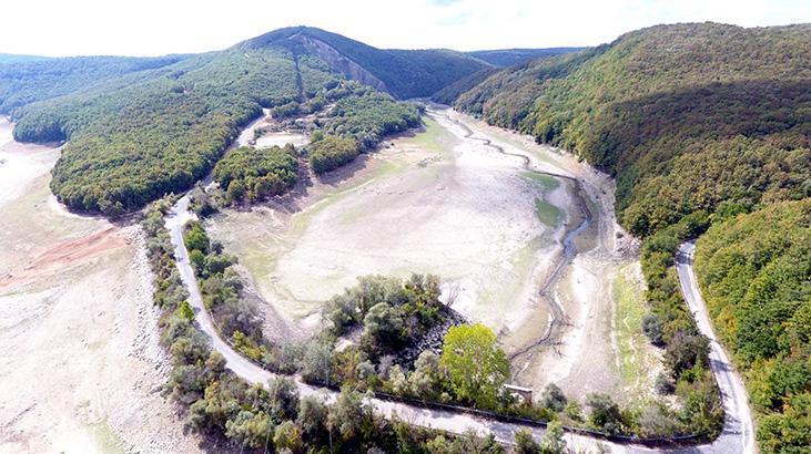 İstanbul'un suyunu karşılayan barajlar dip seviyeyi gördü!