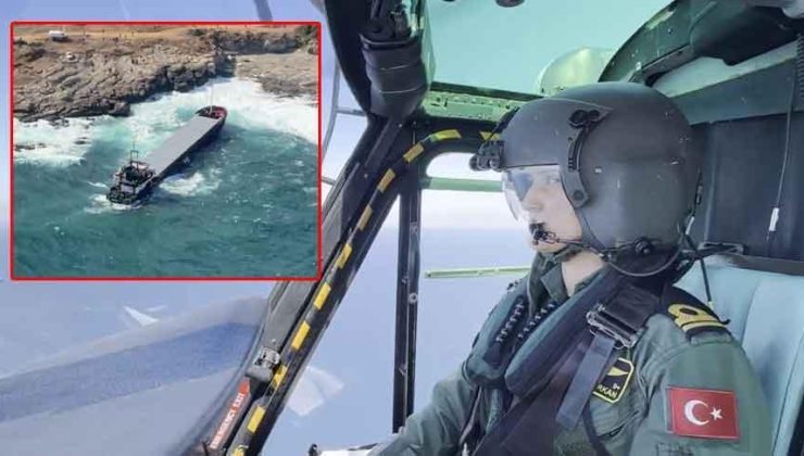 Kadın pilot tarih yazdı: İlk operasyonunda 7 canı kurtardı