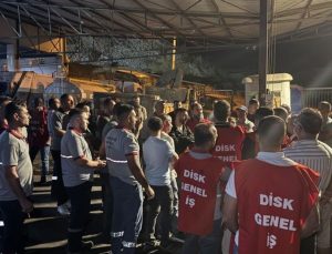 Karşıyaka Belediyesi’nde 5 aydır maaş alamayan işçiler iş bıraktı