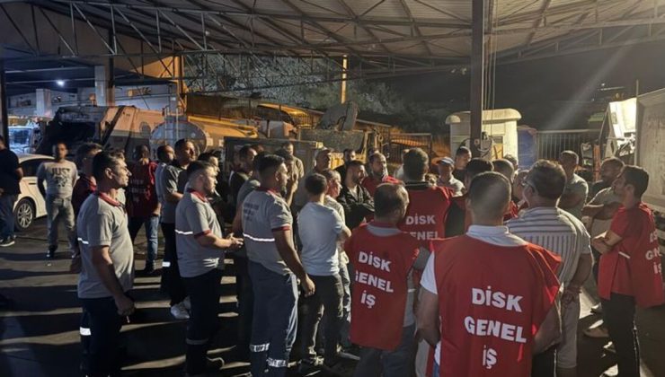 Karşıyaka Belediyesi’nde 5 aydır maaş alamayan işçiler iş bıraktı