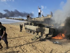 Kassam Tugayları, İsrail tankını hedef aldı