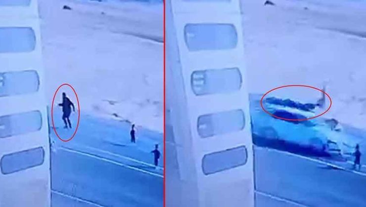 Korkunç olay! Yola çıkan çocukları kurtarmak isterken canından oldu
