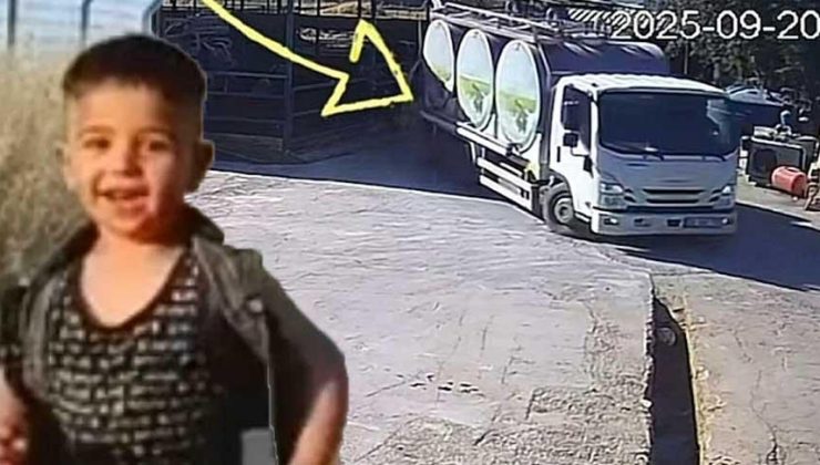 Küçük çocuk tankerin altında kalarak can verdi! Kahreden görüntü ortaya çıktı