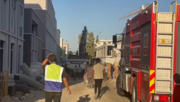 Malatya’da göçük altında kalan işçi öldü