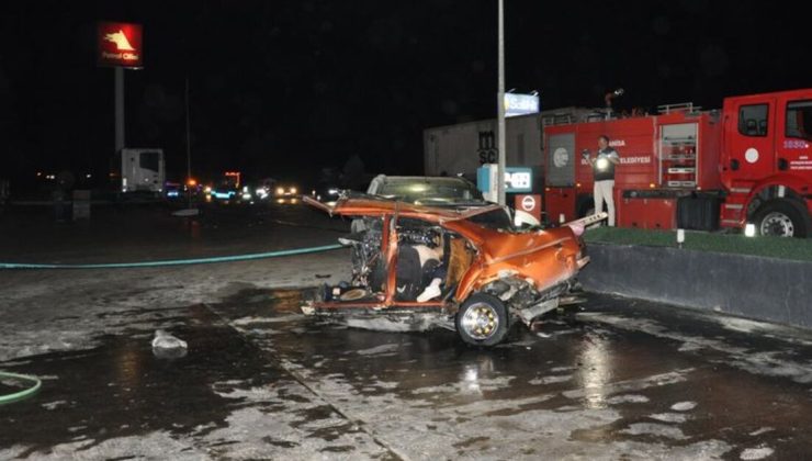 Manisa’da kaza: 5 ölü, 6 yaralı