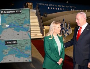 Netanyahu’nun tutuklanma korkusu: Rota değiştirmek zorunda kaldı
