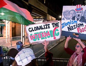 Netanyahu’ya ABD’de protesto: Gazze özgür olacak