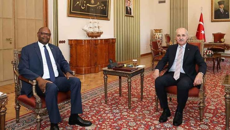 Numan Kurtulmuş, Zimbabve Büyükelçisi Mutiwazuka'yı kabul etti