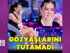 Özge Özpirinçci, gözyaşlarını tutamadı