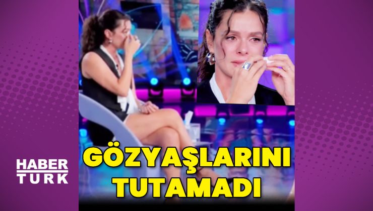 Özge Özpirinçci, gözyaşlarını tutamadı
