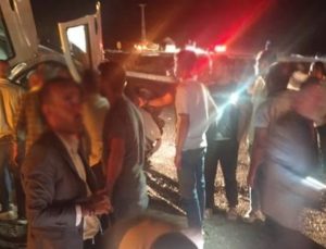 Şanlıurfa’da iki araç çarpıştı: 1 ölü, 5 yaralı