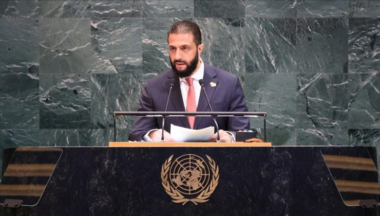 Şara, BM kürsüsünden Türkiye’ye teşekkür etti