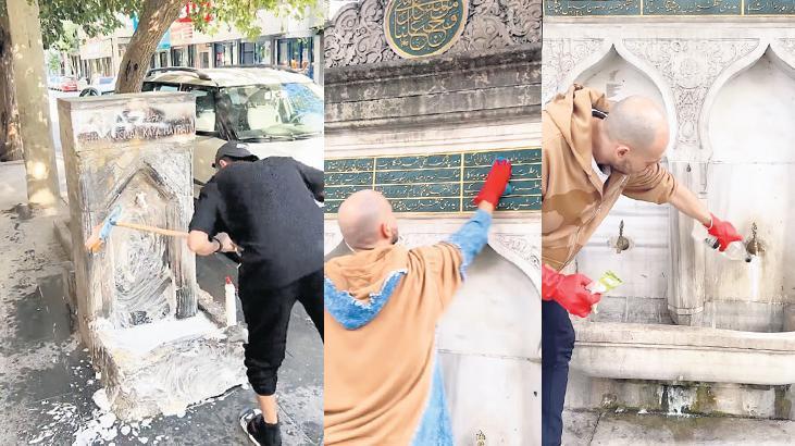 Tarihi cehalet! Dur vatandaş! Tuz ruhuyla temizlediğin o eser mazinin simgesi