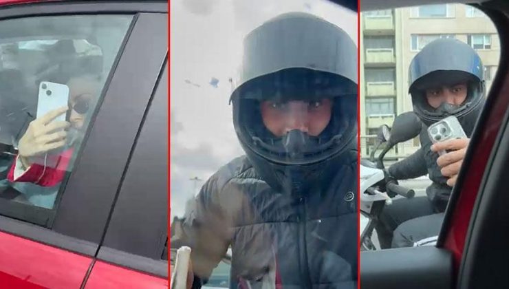 Trafikte dehşet dolu dakikalar! Kadın avukatın aracını yumrukladı: 'İndir camı bir şey diyeceğim'