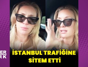 Yasemin Kay Allen İstanbul trafiğine sitem etti