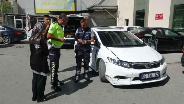 Yer: Malatya! Kalp krizi geçiren sürücü 7 araca çarptı