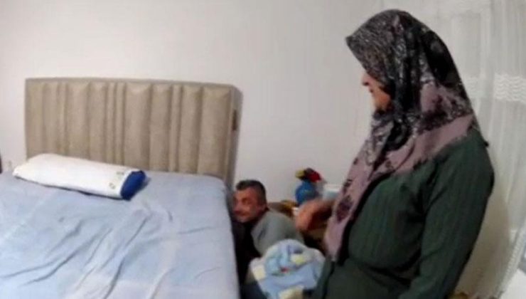 Yer: Samsun! Firari hükümlü yorganın altında yakalandı