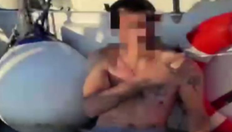 Yüzerek Yunanistan’a kaçmaya çalıştı!