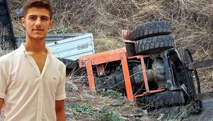 18 yaşındaki Yasin’in kahreden sonu! 3 tonluk aracın altında can verdi