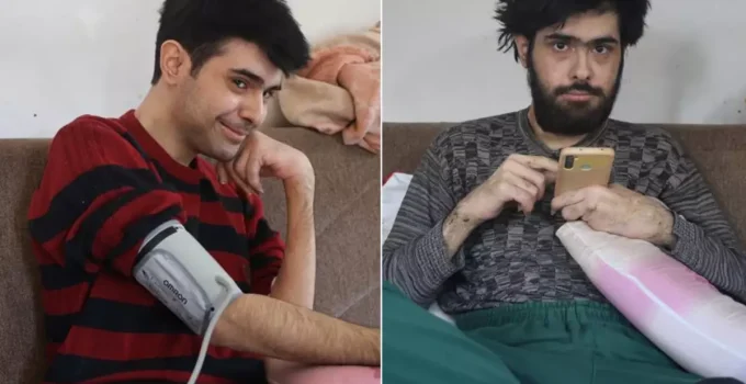 3 yıl sonra duş alıp tıraş olan Barış’a teşhis koyuldu