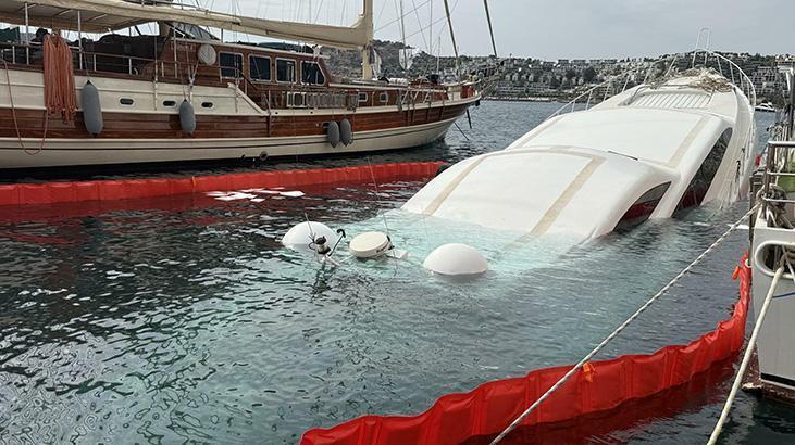40 milyonluk yat dakikalar içinde sulara gömüldü!