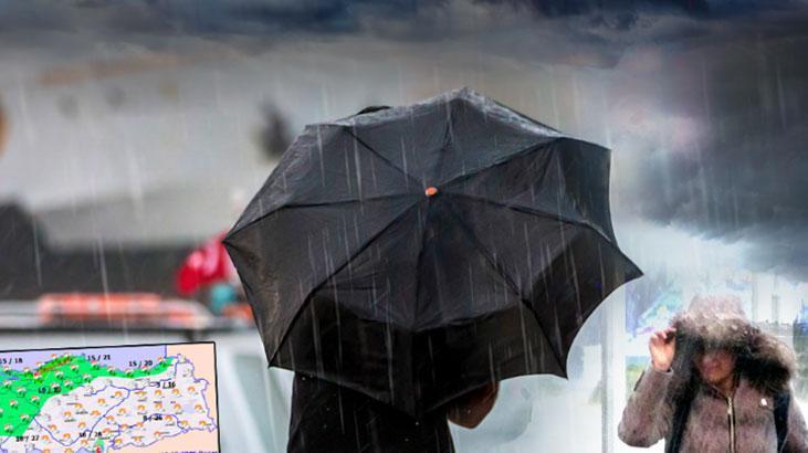 7 günlük hava durumu tahmini! Meteoroloji paylaştı… İstanbul, Ankara, İzmir'de yağmur var mı?