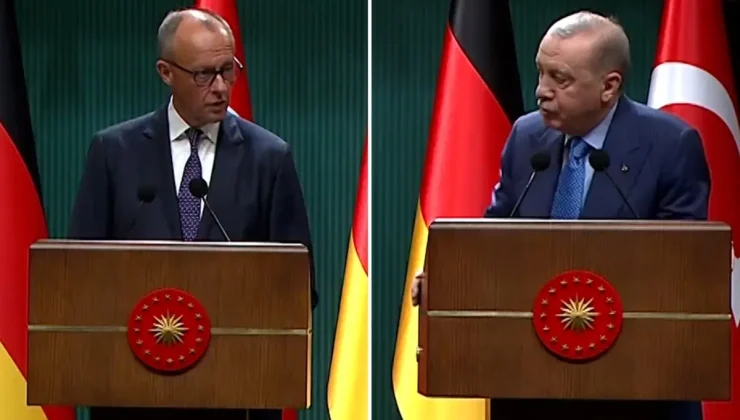Almanya Başbakanı’nın sözleri Cumhurbaşkanı Erdoğan’ı kızdırdı: Bunu görmüyor musun?