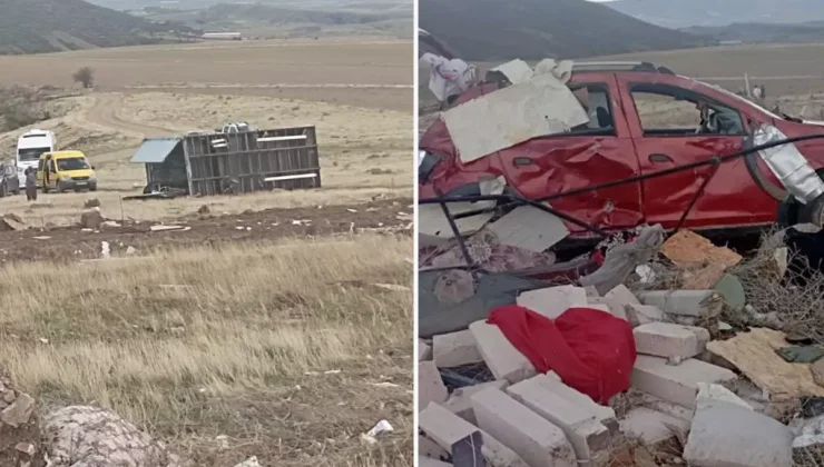 Ankara’da fırtına nedeniyle konteyner devrildi: 1 ölü, 3 yaralı