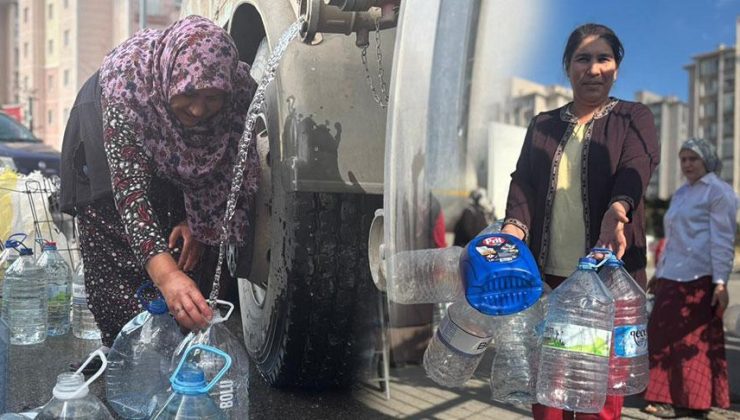 Ankara'da su kesintisi! Tankerle dağıtım yapıldı: ‘Çok kötü durumdayız’