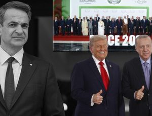 Atina’yı çileden çıkaran kare! ‘Trump Erdoğan’ı överken biz dekor olduk’