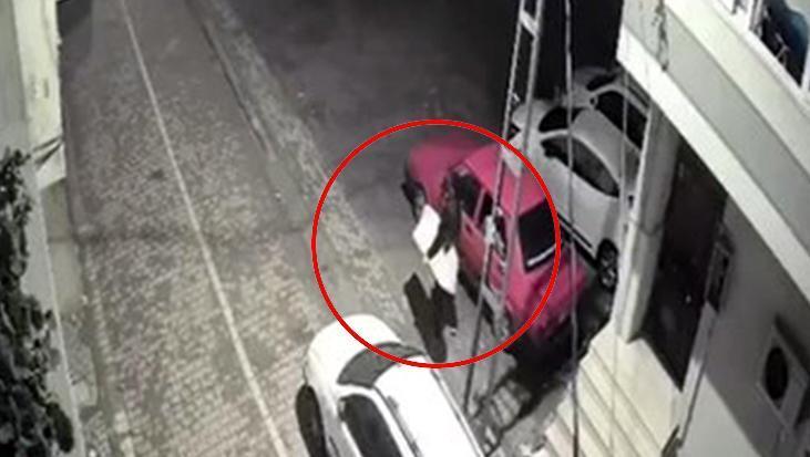 Avcılar’da film gibi hırsızlık! 20 bin liralık ses sistemi 2 dakikada buhar oldu