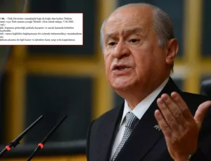 Bahçeli’den Anayasa’nın 66. maddesiyle ilgili tartışmalara sert tepki