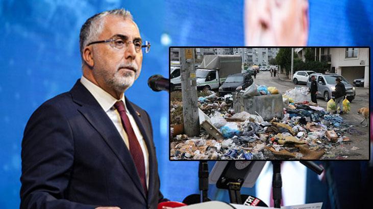 Bakan Işıkhan'dan İzmir Büyükşehir Belediyesi'ne çöp eleştirisi: Yüzleri dahi kızarmıyor