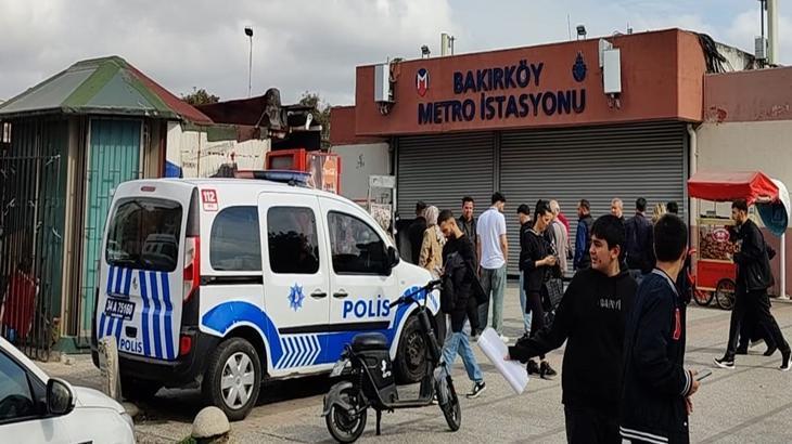 Bakırköy metro istasyonunda raylara atlayan bir kişi intihar etti