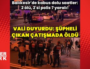 Balıkesir Edremit’ten son dakika bilgisi: 2 kişi öldü 2’si polis 7 yaralı var! Saldırgan ise çatışmada öldü