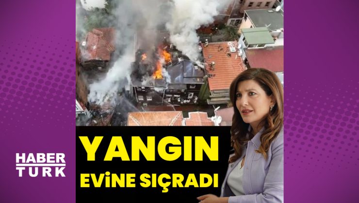 Beşiktaş’ta yangın: Şebnem Bozoklu’nun evi de hasar aldı