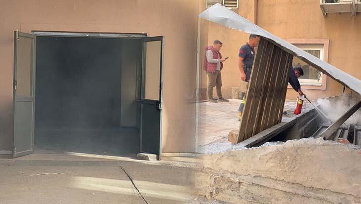Çorlu Devlet Hastanesi’nde elektrik paneli patladı: Zemin kat dumanla kaplandı