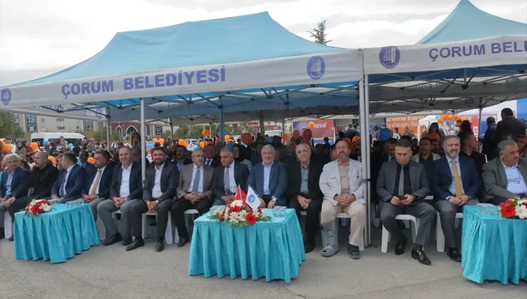 Çorum’da 12. Kitap Kültür Günleri Açıldı