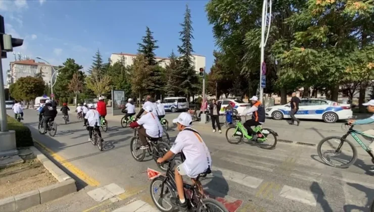 Çorum’da Avrupa Spor Haftası Kapsamında Bisiklet Turu Düzenlendi
