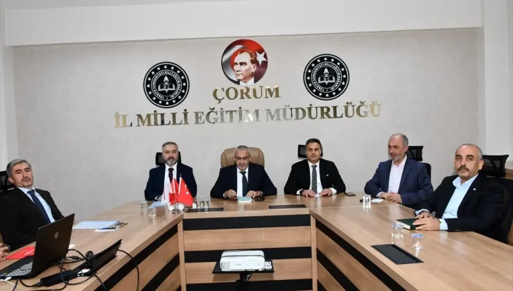 Çorum’da ÇEDES Projesi Koordinasyon Toplantısı Gerçekleştirildi