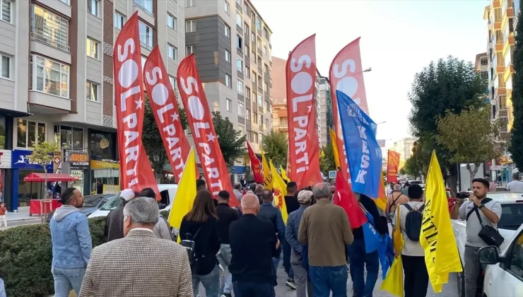 Çorum’da Filistin’e Destek Yürüyüşü Düzenlendi