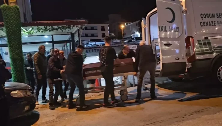 Çorum’da silahlı kavga: 1 kişi hayatını kaybetti