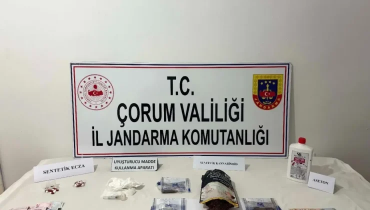 Çorum’da Uyuşturucu Operasyonu: 8 Gözaltı