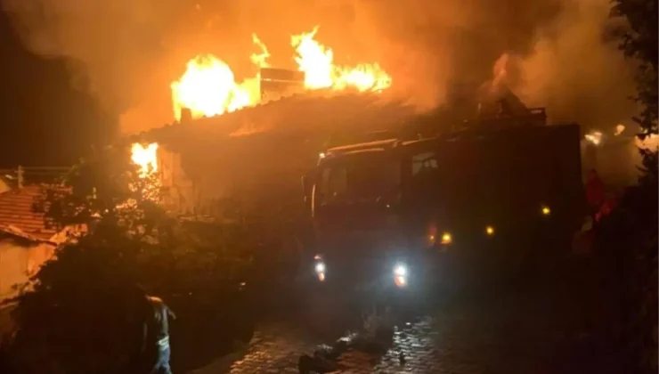 Çorum’da Yangın: 3 Ev Zarar Gördü