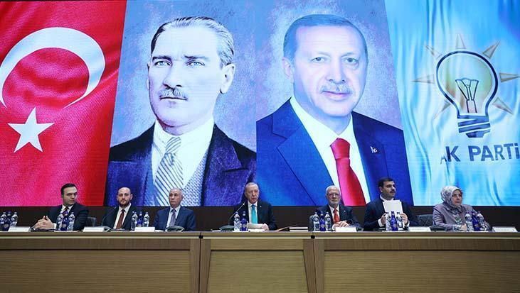 Cumhurbaşkanı Erdoğan başkanlığında MKYK toplandı